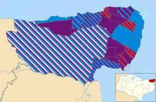 2015 results map