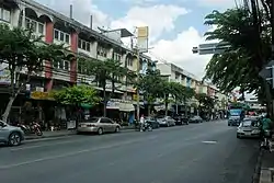 Bang Khun Non Road, the main road of the subdistrict