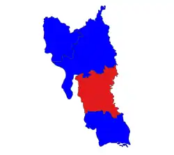 Location in Thaton district