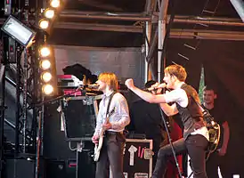 Performing in London, 2007