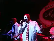 The Maxies performing in Riverside, California, in 2015