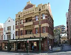 Observer Hotel, The Rocks. Completed 1908; architects, Halligan & Wilton.