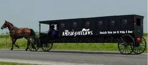 The Amish Outlaws Tour Buggy