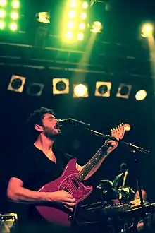 Silberman performing with The Antlers at Neumos in Seattle, Washington on May 5, 2010