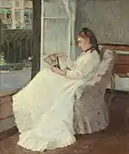 The Artist's Sister at a Window, 1869, National Gallery of Art