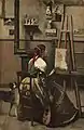 The Artist's Studio (c.1868) Jean-Baptiste-Camille Corot