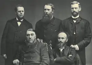 Delegates from the South African Republic to the London Convention (1884).