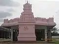 The Buddinni Brindavana and Temple Rear view