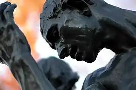 The Burghers of Calais (closeup)