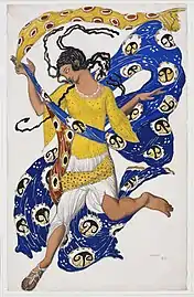 The Butterfly (Costume Design by Léon Bakst for Anna Pavlova), Museum of Fine Arts, Boston