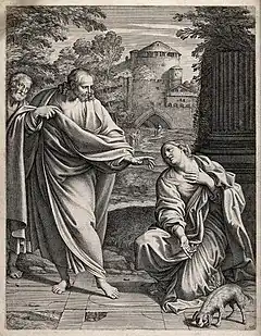 Print of the work by Pietro del Pò
