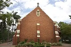 The back of the Canon Jones Memorial Chapel