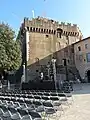 The Grimaldi castle museum in Haut-de-Cagnes