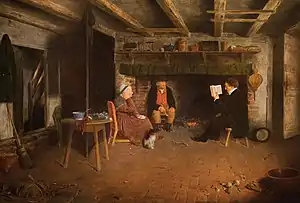 The Clergyman's Visit (ca. 1854)