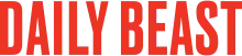 The Daily Beast's logo consists of the words "The Daily Beast" in white text on a red square.