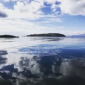 The Eileans as seen from Newton Bay