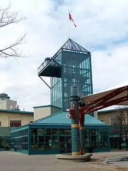 The Forks Market tower