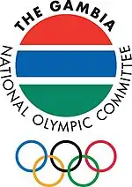 The Gambia National Olympic Committee logo