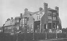 General James H. Van Alen House, "The Grange," completed in 1883; demolished in 1888.