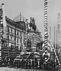 The opening ceremony of the monument, 1910