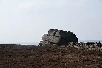 The Hitching Stone from the east