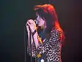 Alison Mosshart of Discount and The Kills.