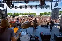 The Lonely Biscuits performing at Firefly Music Festival in Dover, Delaware, June 2016