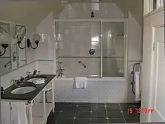 Bathtub door