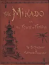 Image 18Vocal score cover of The Mikado, author unknown (from Wikipedia:Featured pictures/Culture, entertainment, and lifestyle/Theatre)