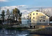 The original saw/grist Mill at Grovers Mill, 164 Cranbury Road. Viewed from Clarksville Road.