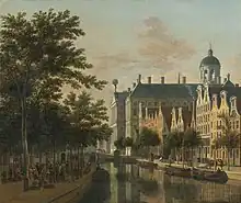 Nieuwezijds Voorburgwal, c. 1686 CE.