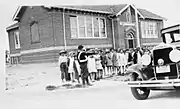 The Park Addition School just after opening.