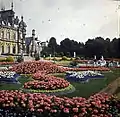 Parterre at Waddesdon Manor, 1910