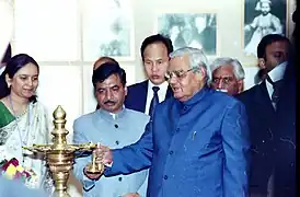 Atal Behari Vajpayee inaugurating the project in 2003