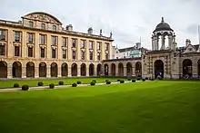 The Queen's College, East Range, Front Quadrangle