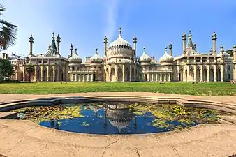 Islamic inspiration - Royal Pavilion, Brighton, UK, by John Nash, 1787-1823