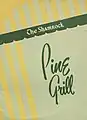 The Shamrock Hotel, The Pine Grill menu cover (circa 1949–1975)