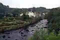 The River Shannon immediately upstream of Dowra Bridge