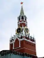 Spasskya Tower after restoration (2015)