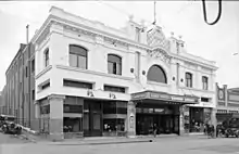 Odeon Theatre, Hobart. Completed 1916, pictured in 1929