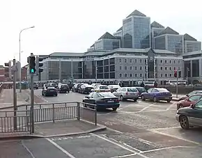 The Talbot Memorial Bridge and the Ulster Bank Buildings - geograph.org.uk - 1721062.jpg