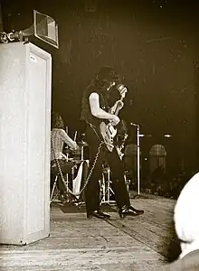 McCracken performing with Taste in 1970.