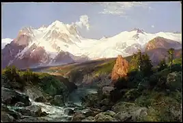 The Teton Range, 1897, Metropolitan Museum of Art