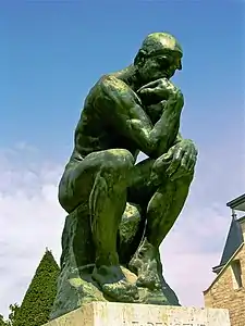 Auguste Rodin, The Thinker, 1902, Musée Rodin, Paris