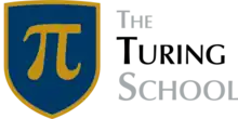 The logo of the school