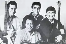Classic lineup of the Ventures in 1967