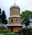 The bell tower of the church of St. George.