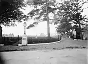Entrance to the recreation ground in 1897
