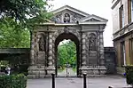 Main (or Danby) Gateway in the Centre with Its Flanking Wall and 2 Doorways