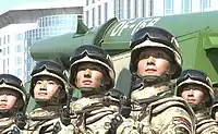 PLAGF infantrymen at the 2015 China Victory Day Parade
